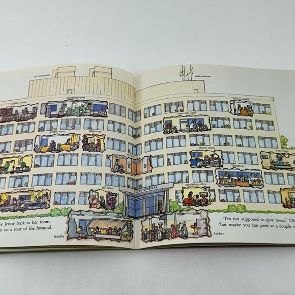 Vintage Golden Book Jenny In Hospital Reit Read Aloud Children Pictures Bedtime - Picture 8 of 12